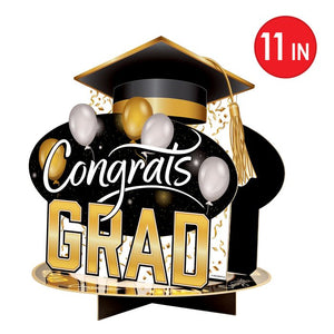 Beistle Bulk 3-D Congrats Grad Centerpiece - 12 Pack