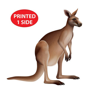 Beistle Bulk Jointed Kangaroo Wall Decoration - 12 Pack