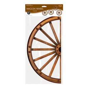 Beistle Bulk Wagon Wheel Cutout Decorations - 48 Pack