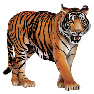 Jointed Tiger Wall Decoration - Bulk 12 Pack