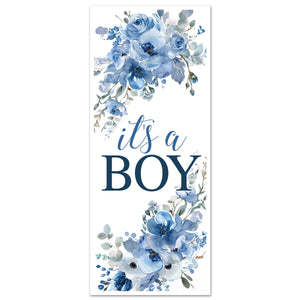 It's A Boy Door Cover - Bulk 12 Pack