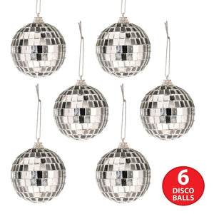 Beistle Bulk 2.25 Inch Disco Balls - 6 Pack