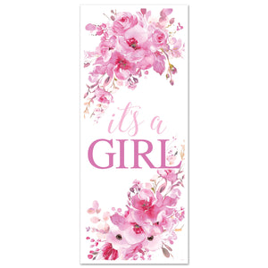 It's A Girl Door Cover - Bulk 12 Pack