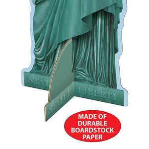 Beistle Bulk 3-D Statue Of Liberty Centerpiece - 12 Pack