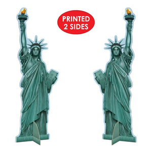 Beistle Bulk 3-D Statue Of Liberty Centerpiece - 12 Pack