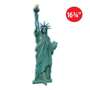 Beistle Bulk 3-D Statue Of Liberty Centerpiece - 12 Pack