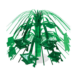 Green Grad Cap Mini Cascade Centerpiece - Bulk 12 Pack