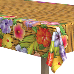 Bulk Luau Tablecover (Case of 12) by Beistle