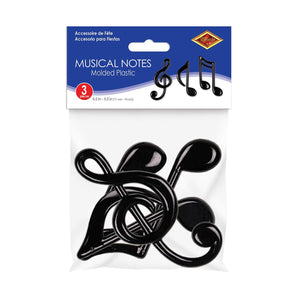 Bulk Molded Plastic Musical Notes (Case of 36) by Beistle