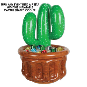 Bulk Inflatable Cactus Cooler (Case of 6) by Beistle