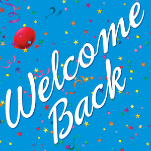 Bulk Welcome Back Door Cover Party Signs and Banners (Case of 12) by Beistle