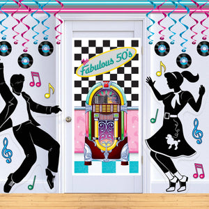 The Fabulous 50's Door Cover