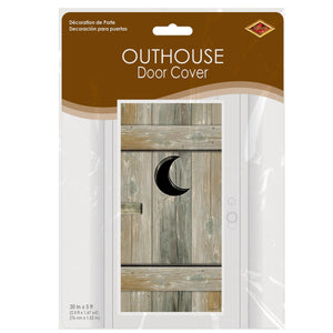 Bulk Western Party Outhouse Door Cover (Case of 12) by Beistle