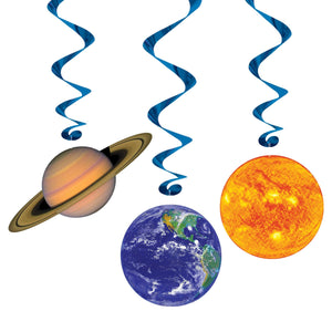 Back to School Decorations - Solar System Whirls