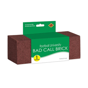 Football University Bad Call Brick 7.5'' x 3'' x 2''