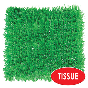 Bulk Easter Party Green Tissue Grass Mats (Case of 24) by Beistle