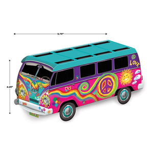 Bulk 60's Bus Centerpiece (Case of 12) by Beistle