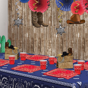 Bulk Western Party 3-D Western Centerpiece (Case of 12) by Beistle