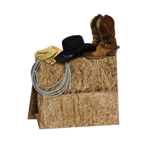 3-D Western Party Centerpiece - Bulk 12 Pack