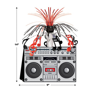 Bulk Boom Box Centerpiece (Case of 12) by Beistle