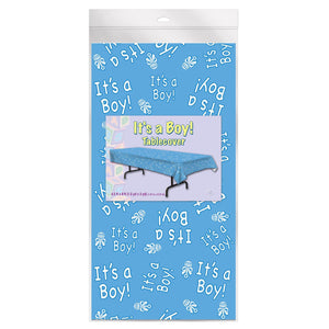 Bulk It's A Boy! Tablecover (Case of 12) by Beistle