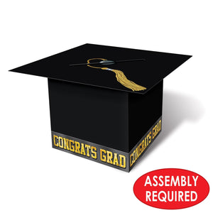 Graduation Party Grad Cap Card Box (Case of 6)