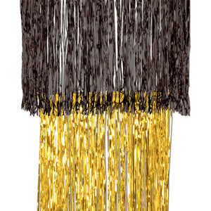 Bulk 3-Tier Shimmering Chandelier, black & gold (Case of 6) by Beistle