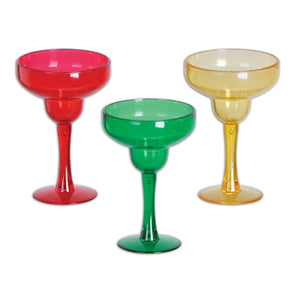 Fiesta Margarita Shot Glasses (6 pair Per Package) - Bulk/72 Shot Glasses