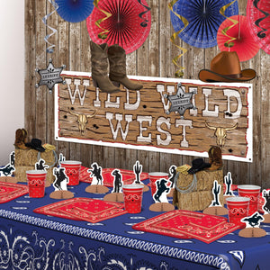 Wild Wild West Sign Banner