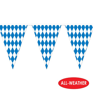 Bulk Oktoberfest Pennant Banner (Case of 12) by Beistle