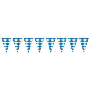 120 ft. Oktoberfest Pennant Banner - Bulk 12 Pack