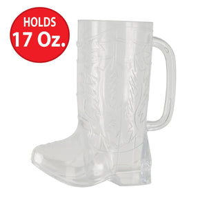 Plastic Cowboy Boot Cup