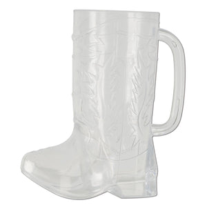 Plastic Cowboy Boot Mug - Bulk/12 Mugs