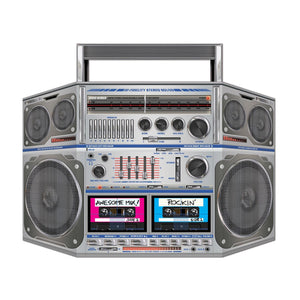 Boom Box Party Stand-Up Decoration - Bulk 6 Pack