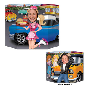 Car Hop/Greaser Party Photo Prop - Bulk 6 Pack