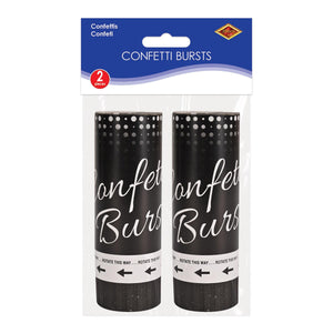 Beistle Packaged Confetti Bursts - Gold & Silver - General Occasion Decor - 2/Package