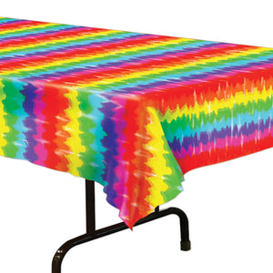 Bulk Tie-Dyed Tablecover (Case of 12) by Beistle