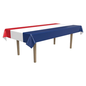 Patriotic Tablecover - red, white, blue 