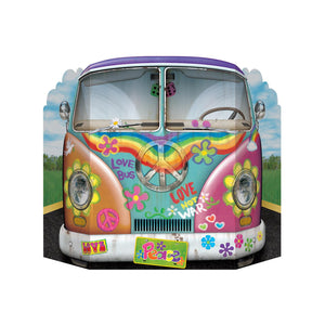 Hippie Bus Party Photo Prop - Bulk 6 Pack