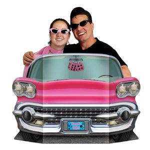 Party Supplies - Rock and Roll Party Pink Convertible Photo Prop (Case of 6)