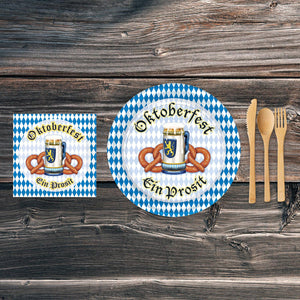 Bulk Oktoberfest Luncheon Napkins (Case of 192) by Beistle