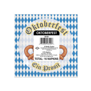 Bulk Oktoberfest Luncheon Napkins (Case of 192) by Beistle