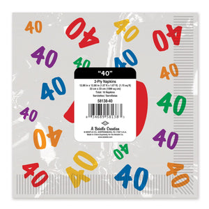 40 Luncheon Napkins