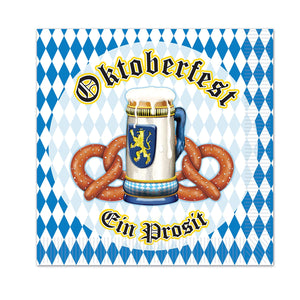 Oktoberfest Beverage Napkins - Bulk 192 Pack