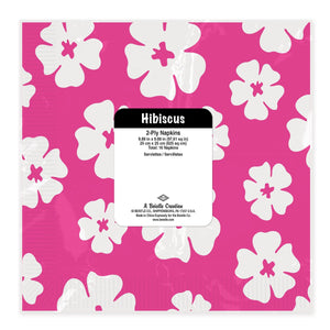 Hibiscus Beverage Napkins