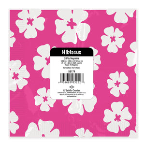 Hibiscus Beverage Napkins