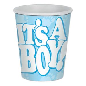 It's A Boy! Beverage Cups - Bulk 96 Pack