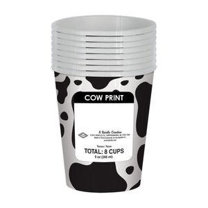 Cow Print Beverage Cups