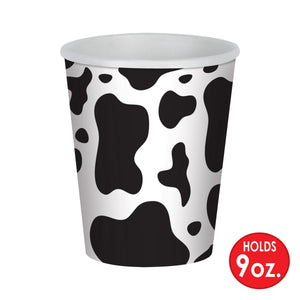 Cow Print Beverage Cups