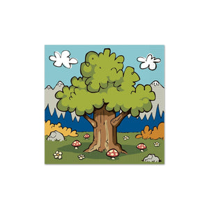 Woodland Friends Party Luncheon Napkins - Bulk 192 Pack